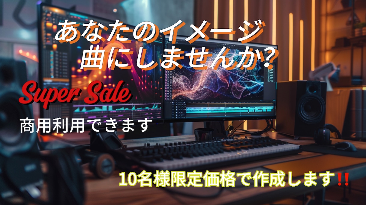 あなたの思いを曲にします イメージや思い、お手紙から曲を作りませんか？ イメージ1