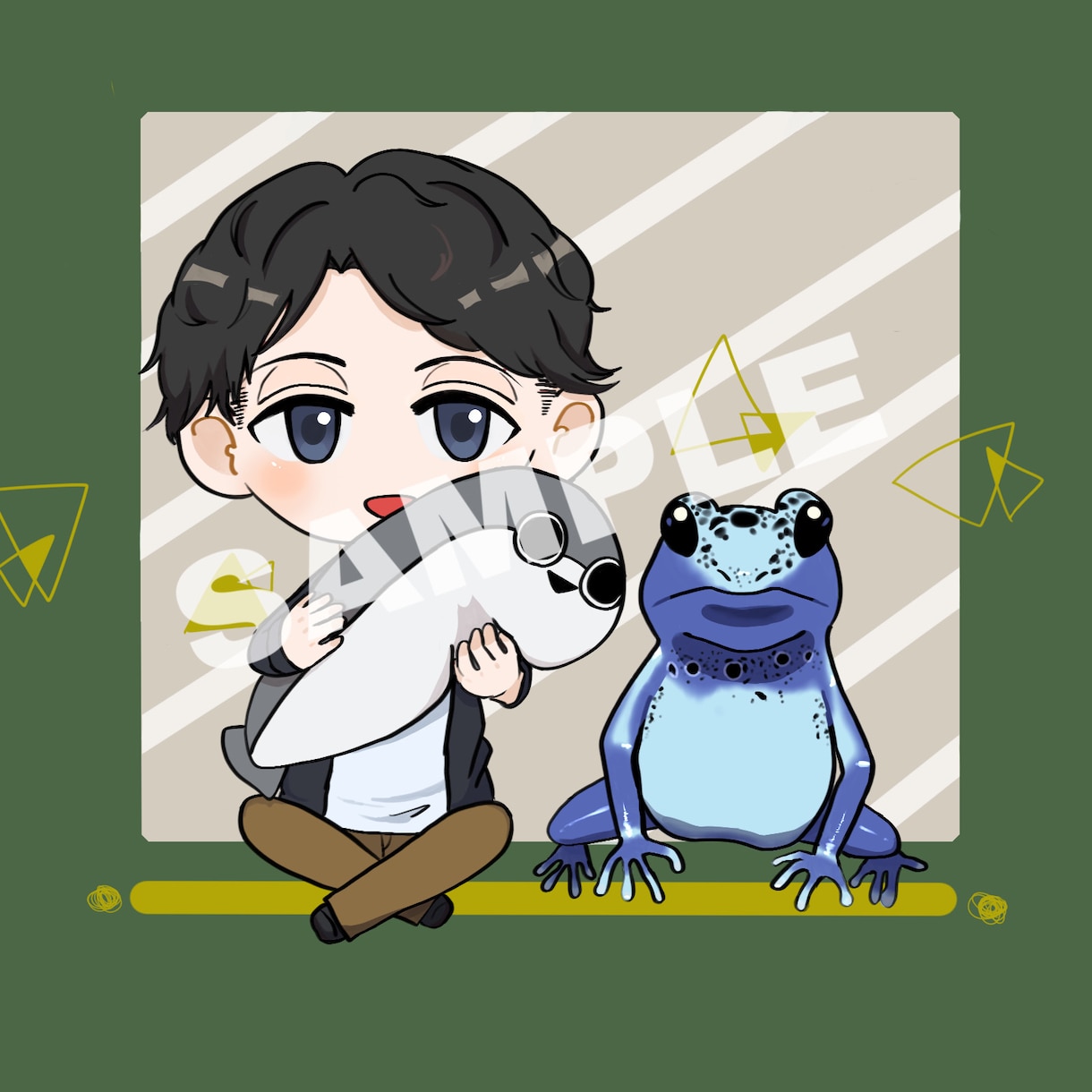 SNS◎ご要望に合わせたイラストを描きます アイコン・1枚絵・MVイラスト等幅広く受け付けております。 イメージ1