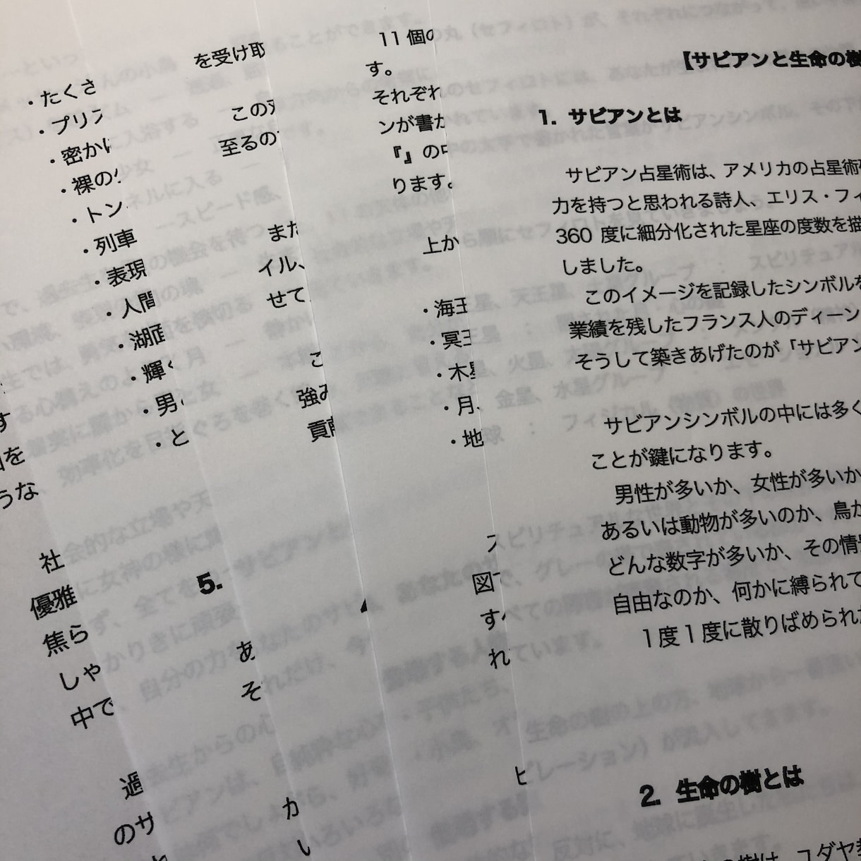 あなたの人生の使命とキーワードを読み解きます サビアンシンボルと生命の樹で、あなた自身の魂の地図を知ろう！ イメージ4