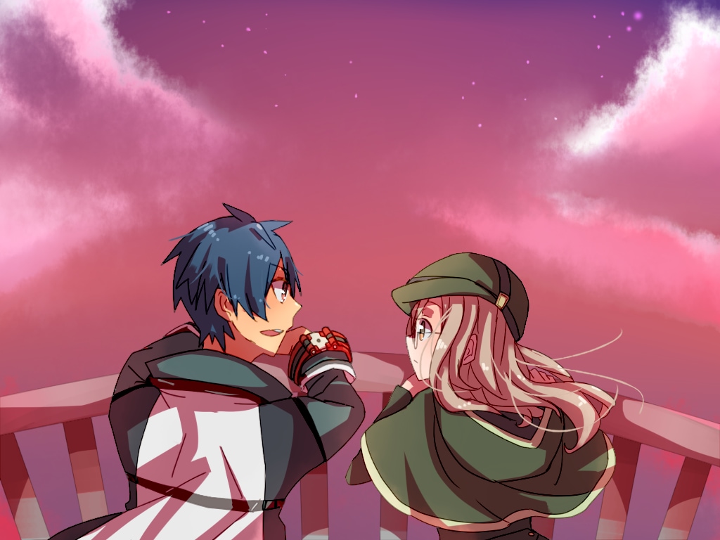 アニメのような一枚絵お描きします 小説表紙、挿絵、壁紙など男女どちらでも可 イメージ4