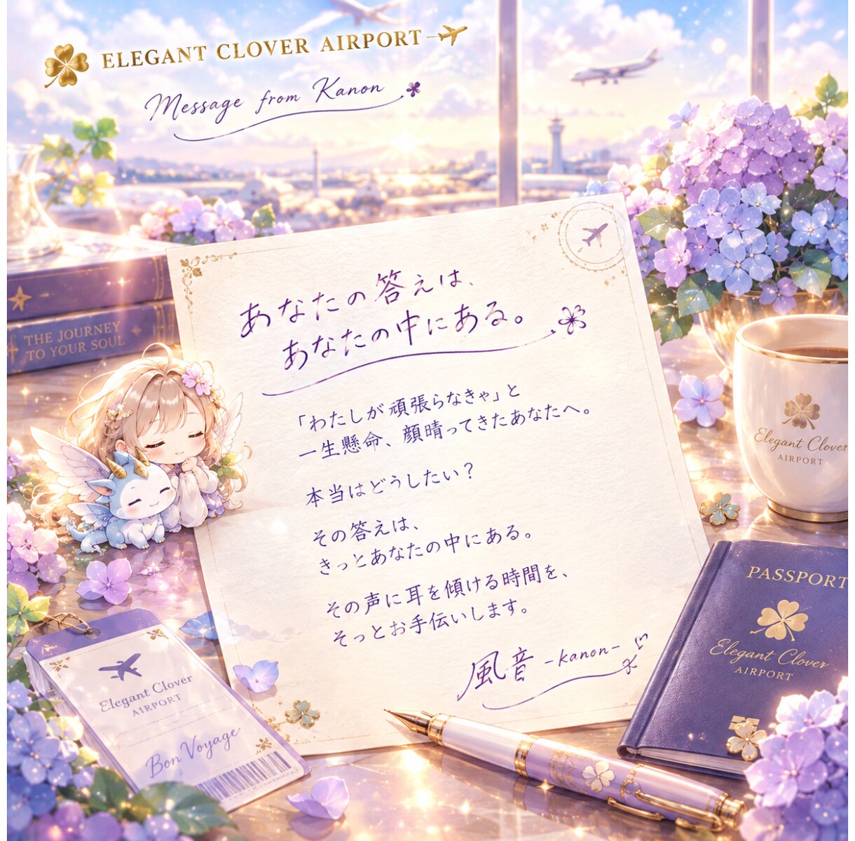 周りに影響されてブレる魂を本来の流れに整えます 他人のエネルギーに干渉されて沼るあなたを整流します。 イメージ3