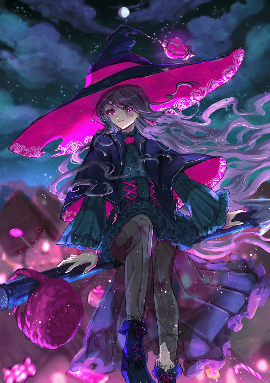 バストアップ〜背景付きまで！イラスト制作いたします アンティーク・和風な世界観が得意です！ イメージ7
