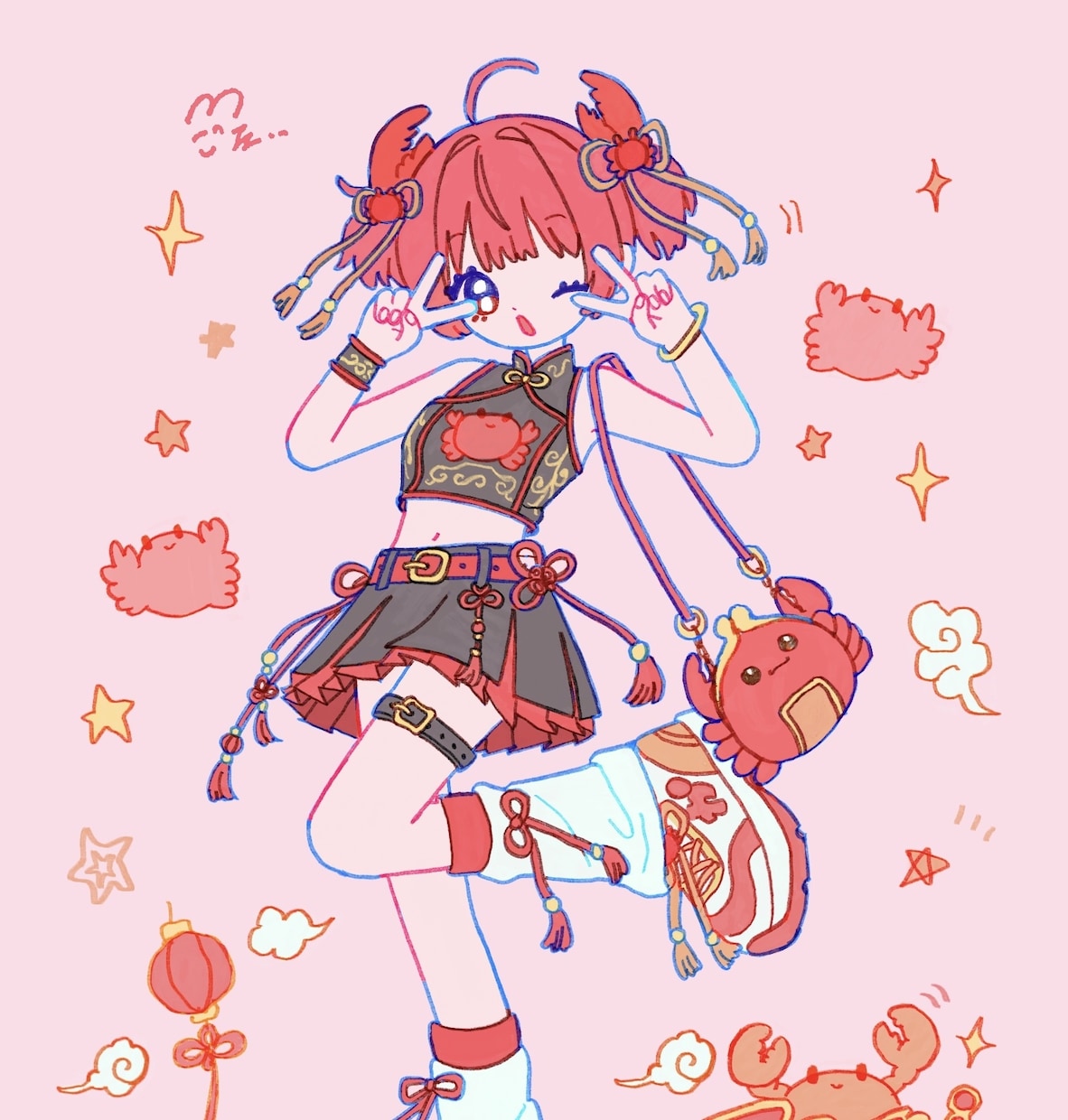 かわいい全身イラスト描きます キャラクターの魅力を引き出す可愛い全身イラストを描きます！ イメージ1