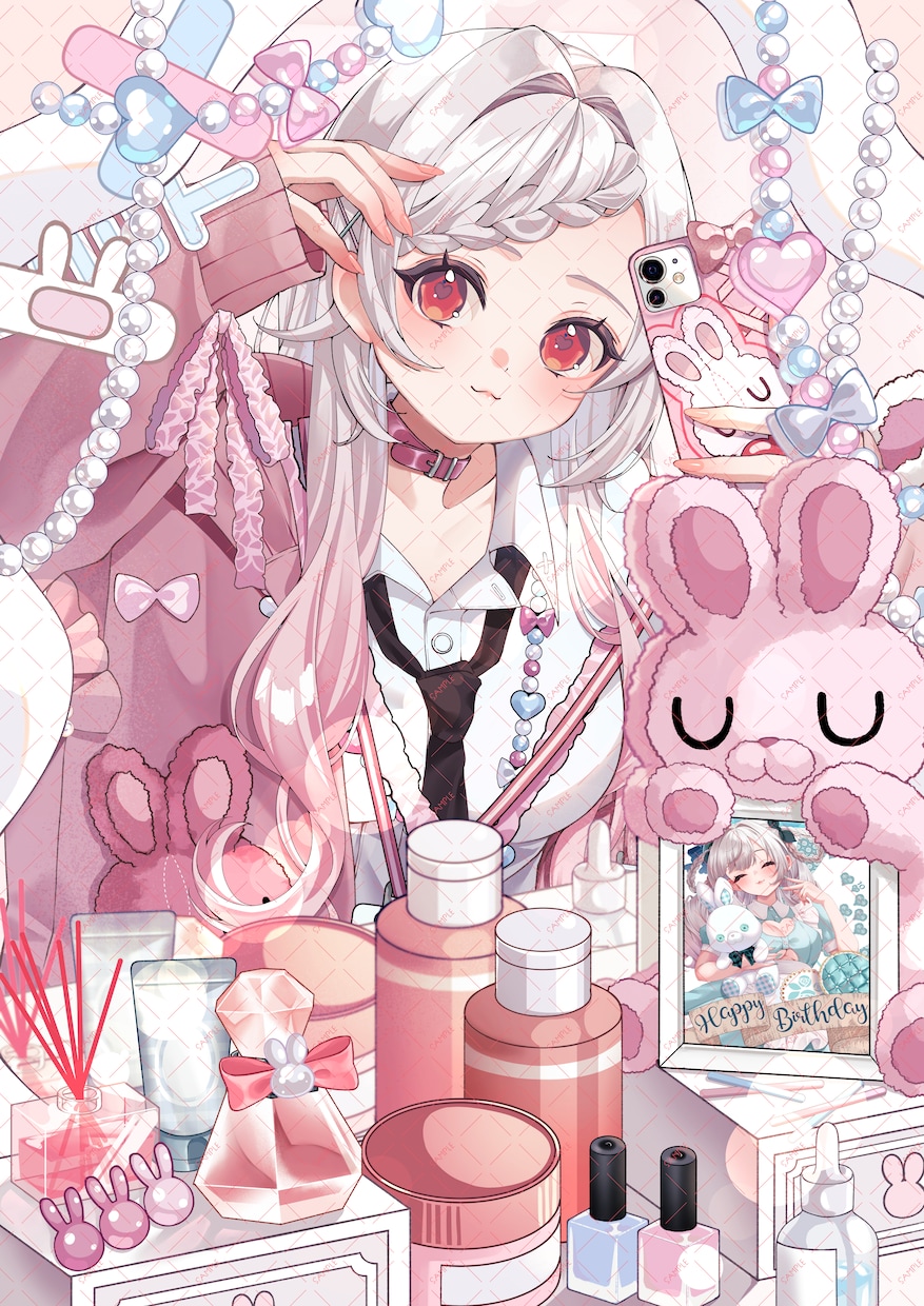 VTuber・配信活動向けイラスト描きます アイコン、記念絵、立ち絵、live２Dパーツ分け対応◎ イメージ4