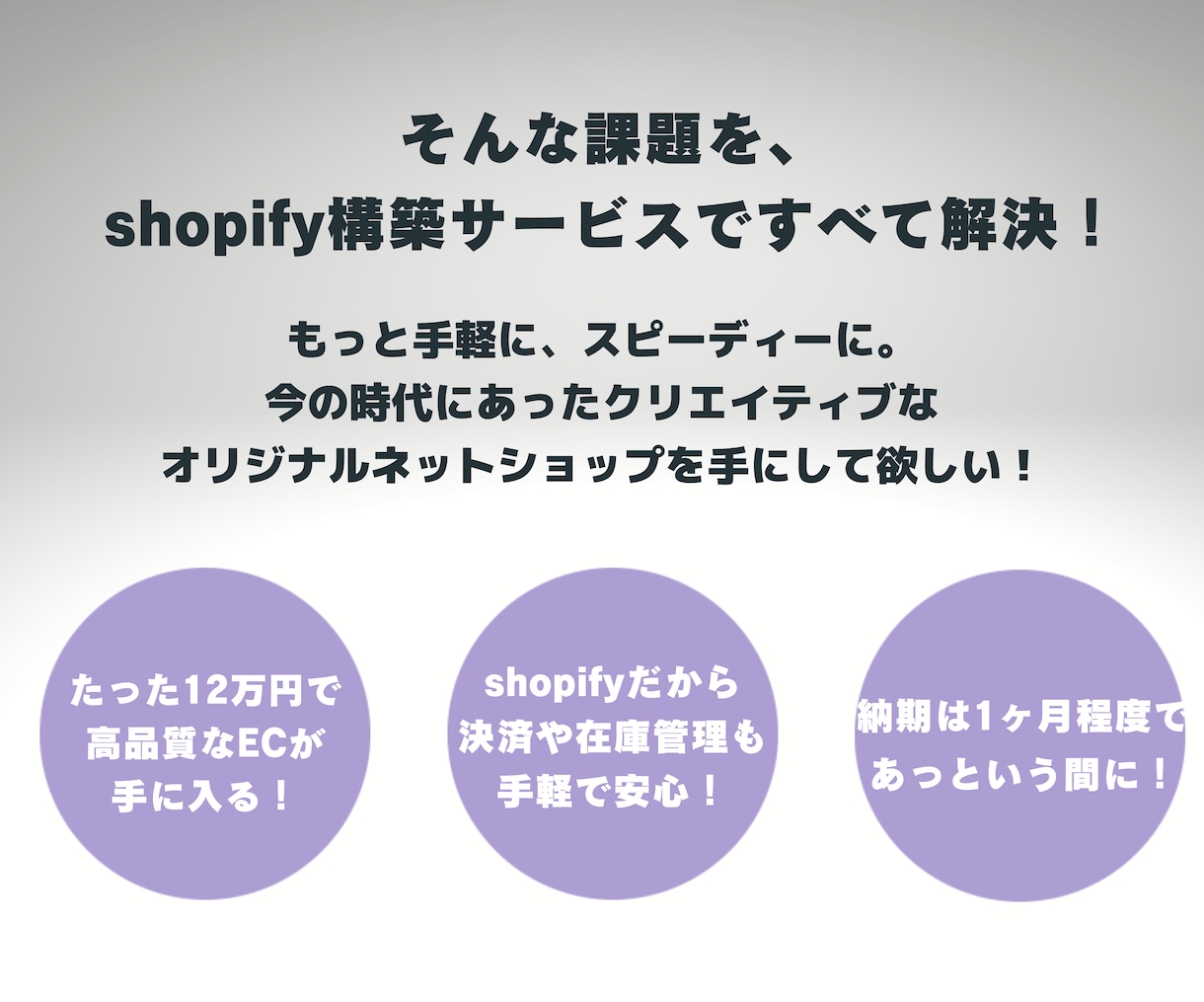 PRO認定！Shopify公式ECサイト制作します SEO対応／スマホ最適化／修正無料の高品質ECサイト イメージ3