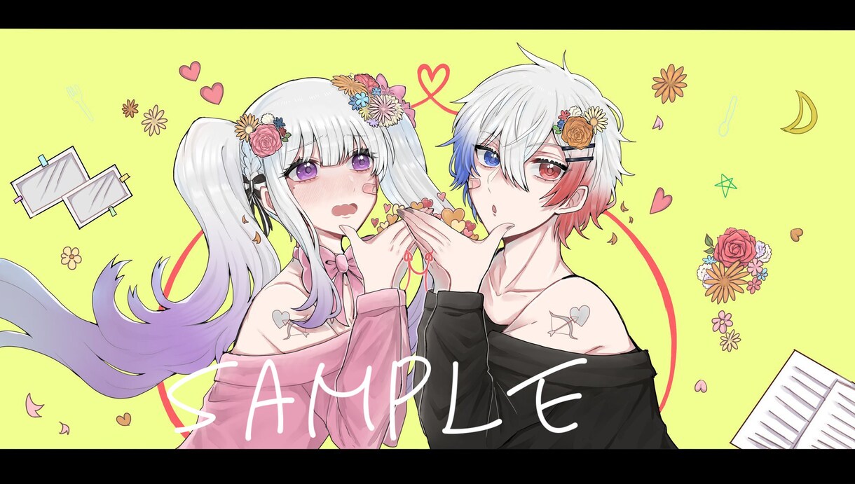 ご依頼【再開しました】承ります 多くの依頼実績ございます。かっこかわいいイラスト描きますよ イメージ7