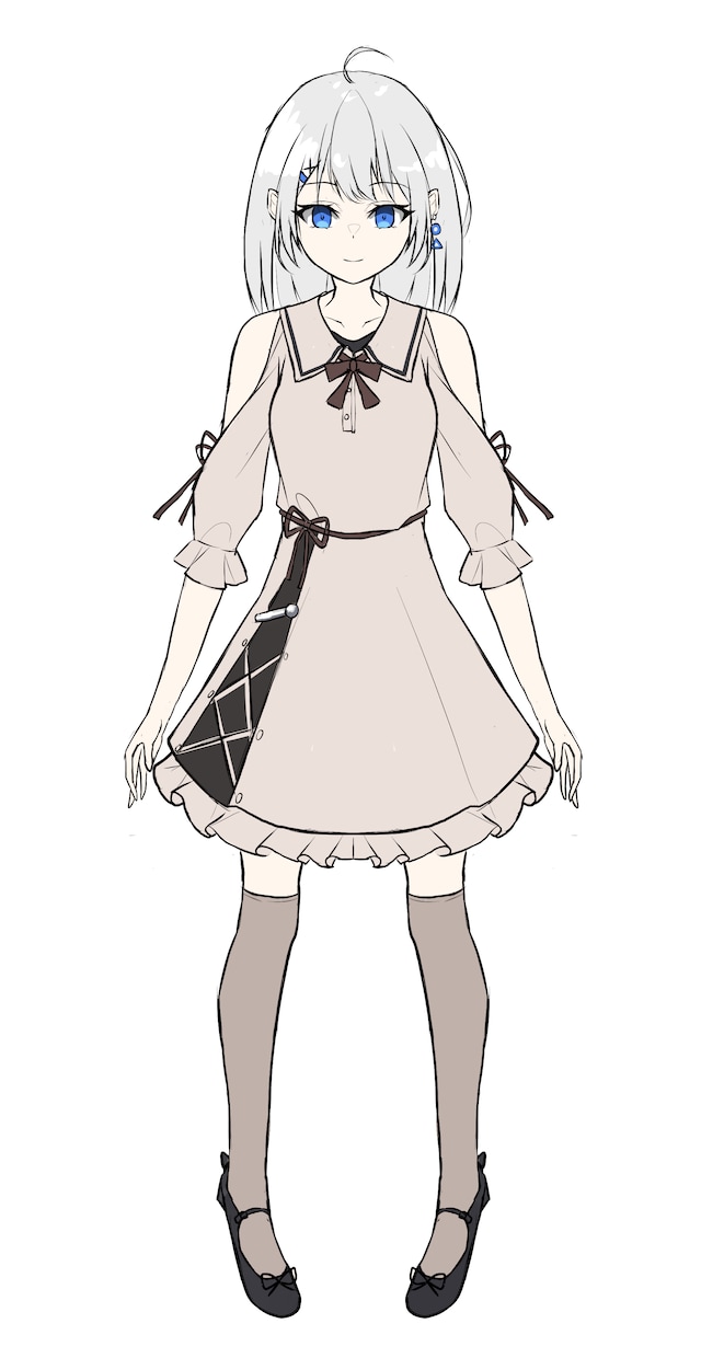 立ち絵をキャラデザからやらせていただきます ゲームや配信に使える魅力的な立ち絵が欲しい方に！ イメージ7