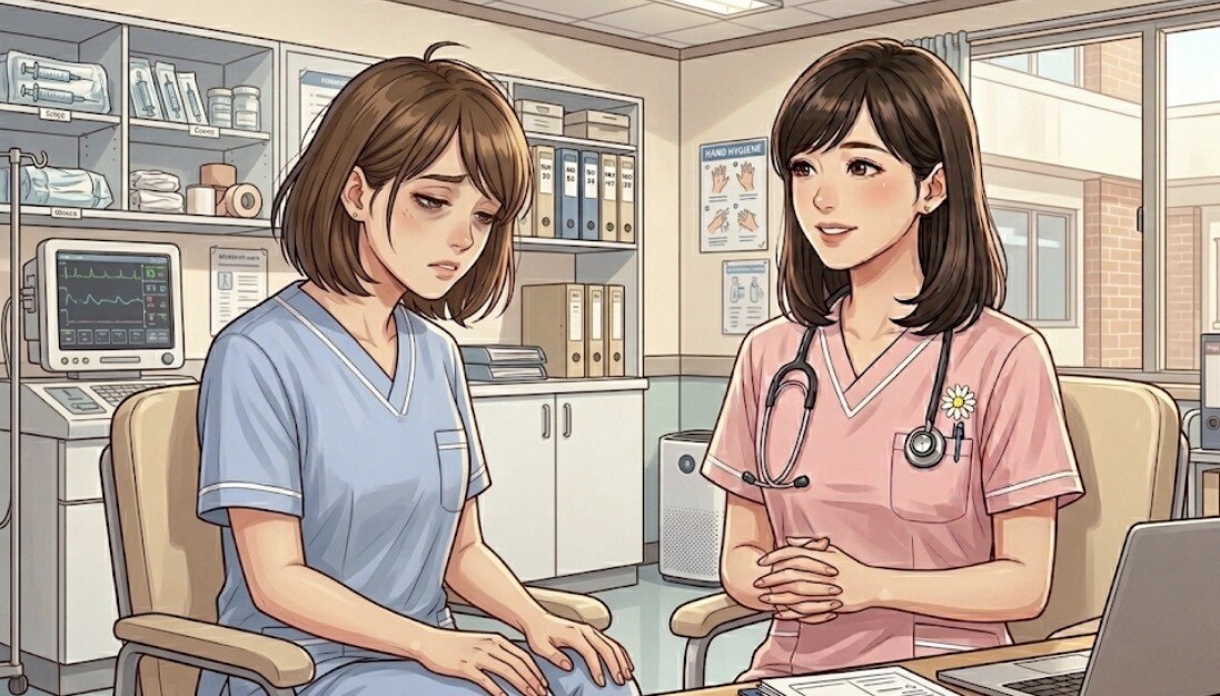 仕事に疲れたナースさんに寄り添います 現役フリーナースが聴く悩みの種|次の一歩をチャットで相談 イメージ1