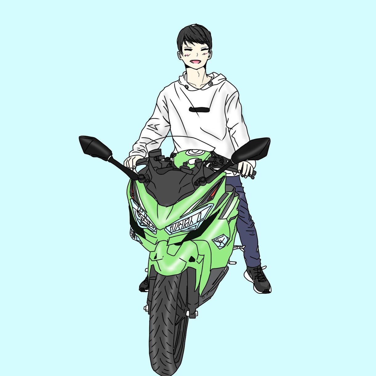 イラスト描きます バイクイラストの作成をさせていただきます イメージ3