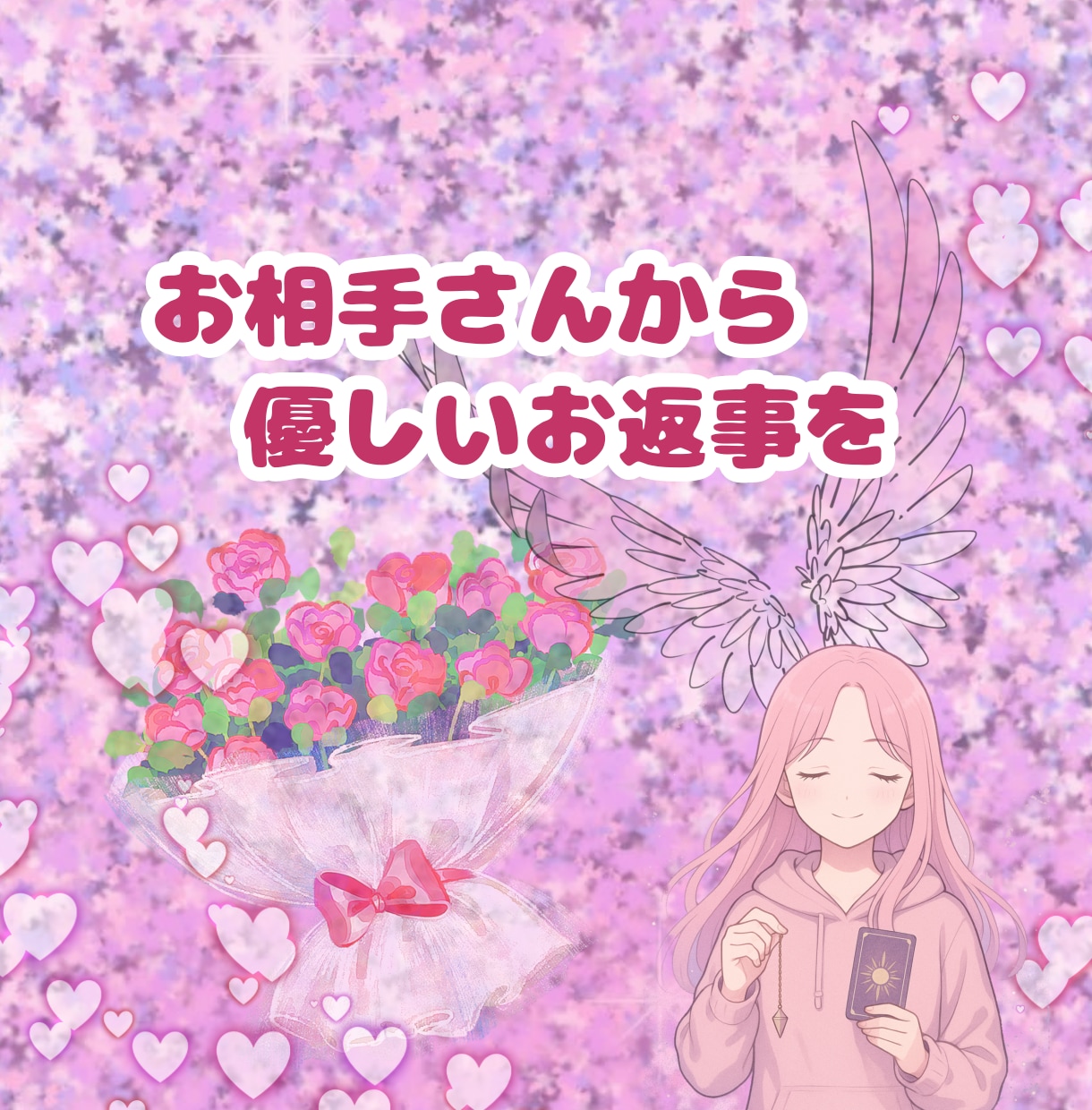 二次元＆不可視恋人♡愛のお返事代筆します あなたのお手紙への、お相手さんからの優しく愛しい返信をお届け イメージ9