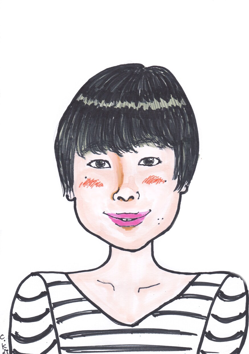 似顔絵描きます ★アイコンにも最適！ゆるかわな手書き絵で自分をアピール♪ イメージ2