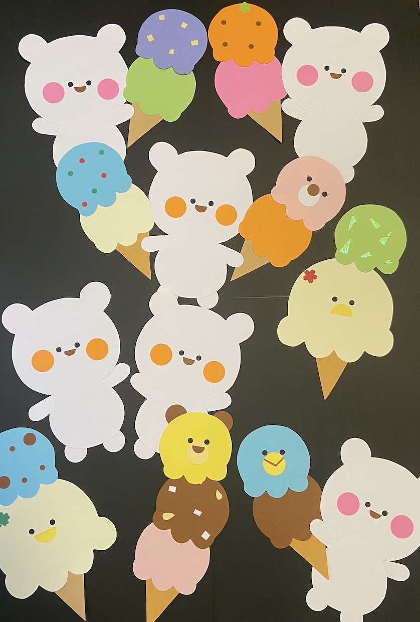 忙しい保育士さんへ！可愛い壁面飾りを制作代行します 型紙から手作り！現役クリエイターが毎月の壁面制作をサポート イメージ2