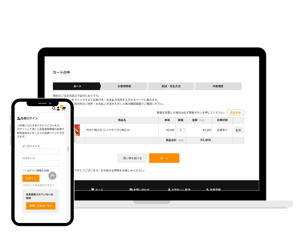 Welcart導入ECサイト構築をプロが代行します ワードプレスにEC機能を。決済・配送設定まで丸投げOK！ イメージ4