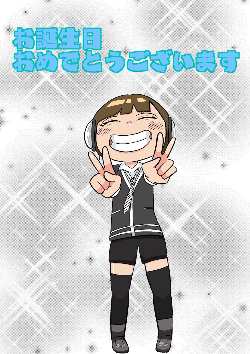 あなたのオリジナルキャラクターをかきます かわいい系でも漫画系でも私のイラストでよろしければ！ イメージ3