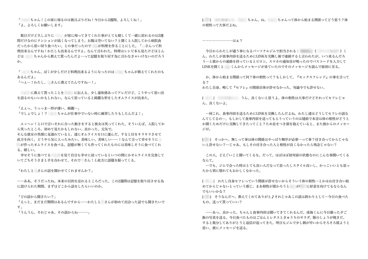 あなただけの恋愛小説を心を込めて執筆します NL/GL/BL/夢/オリキャラ　可◎（画像に見本あり） イメージ2