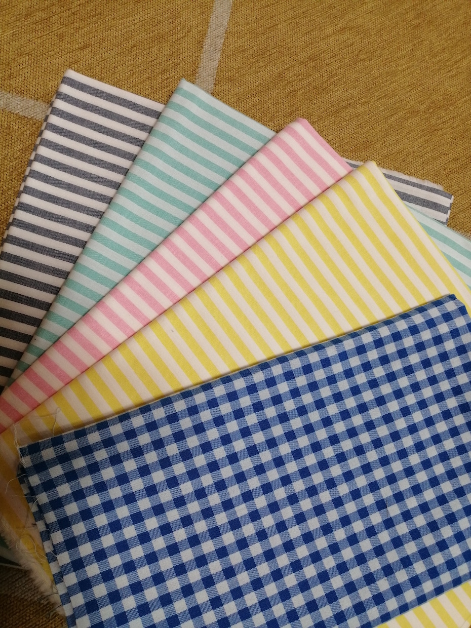 お好きな色で、お子様の学校·幼稚園用の布物作ります お友達やご兄弟で、色違いで持つのも楽しいですね。 イメージ3