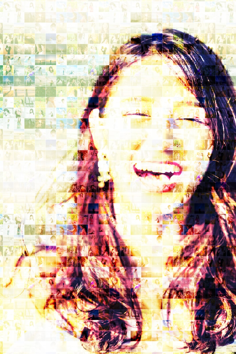 即納品！スマホの写真をモザイクアートで蘇らせます 何度も見返したくなるうっとりするモザイク画をデザインします イメージ2