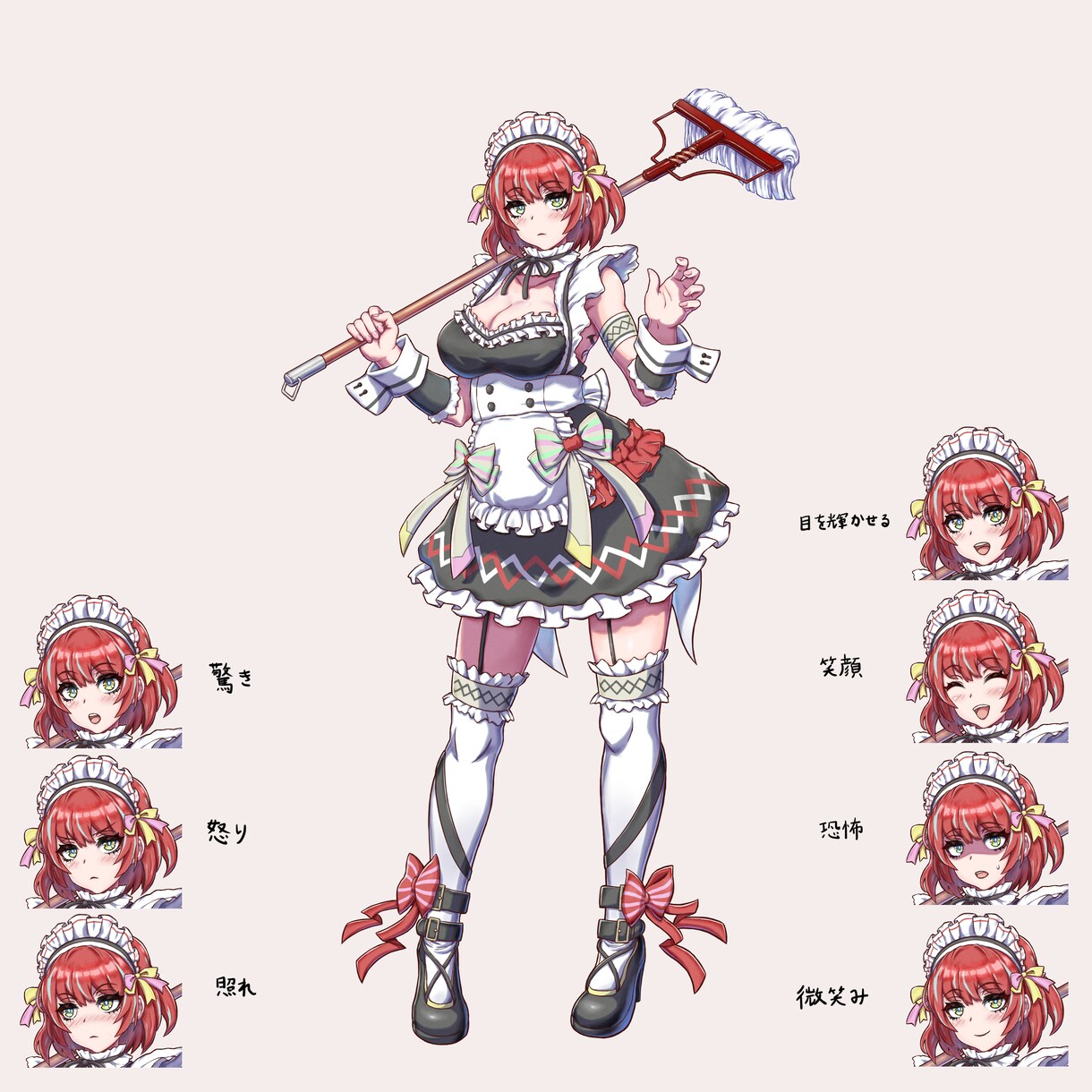 オリジナルキャラクターをデザインします かっこいい、可愛い、ファンタジー系、マシン系、何でもOK！ イメージ1