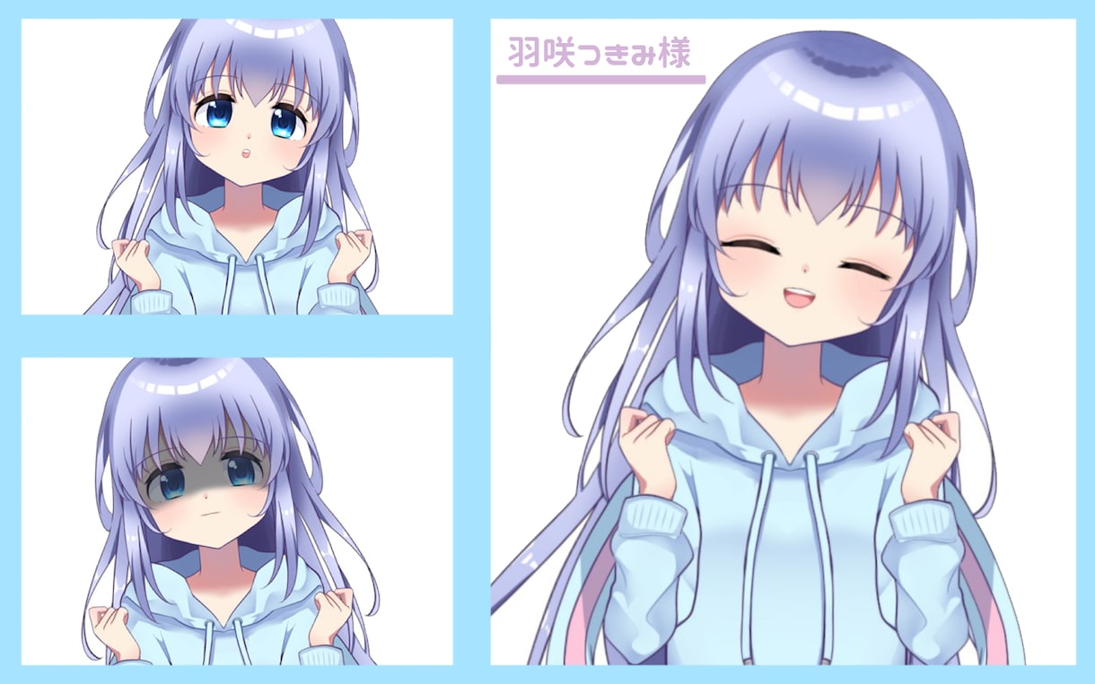高可動！イラスト+Live2Dモデリング致します vtuberデビューまでお手伝いします！ イメージ5