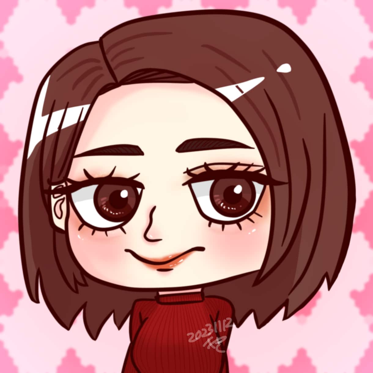 ポップでキャッチーな似顔絵描きます SNSのアイコンにも贈り物にも使いやすい気軽な似顔絵です イメージ2