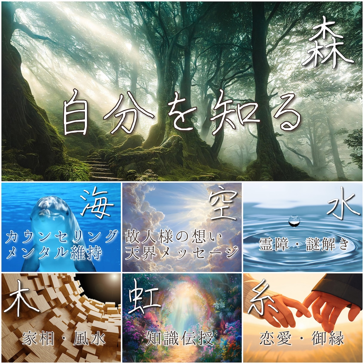 霊視とカウンセリングで光を照らします 目先の幸せより、長く安定した幸せを自らの力で掴みたい方へ イメージ1