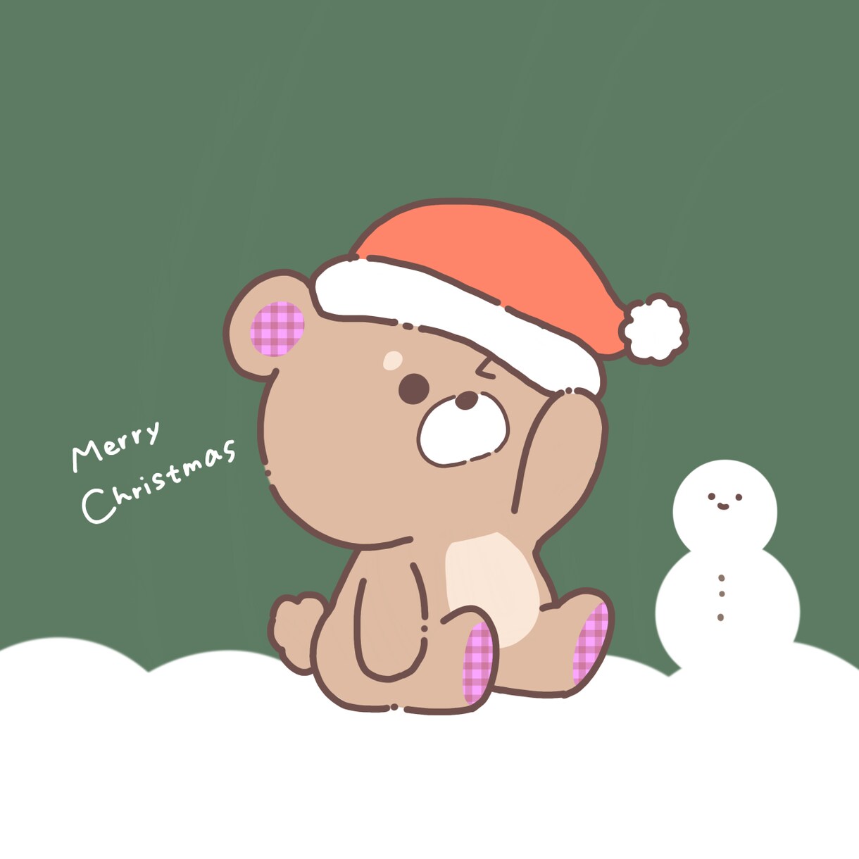 ゆるかわ動物イラスト描きます ゆるくかわいく、柔らかい色合いで動物を描きます イメージ1