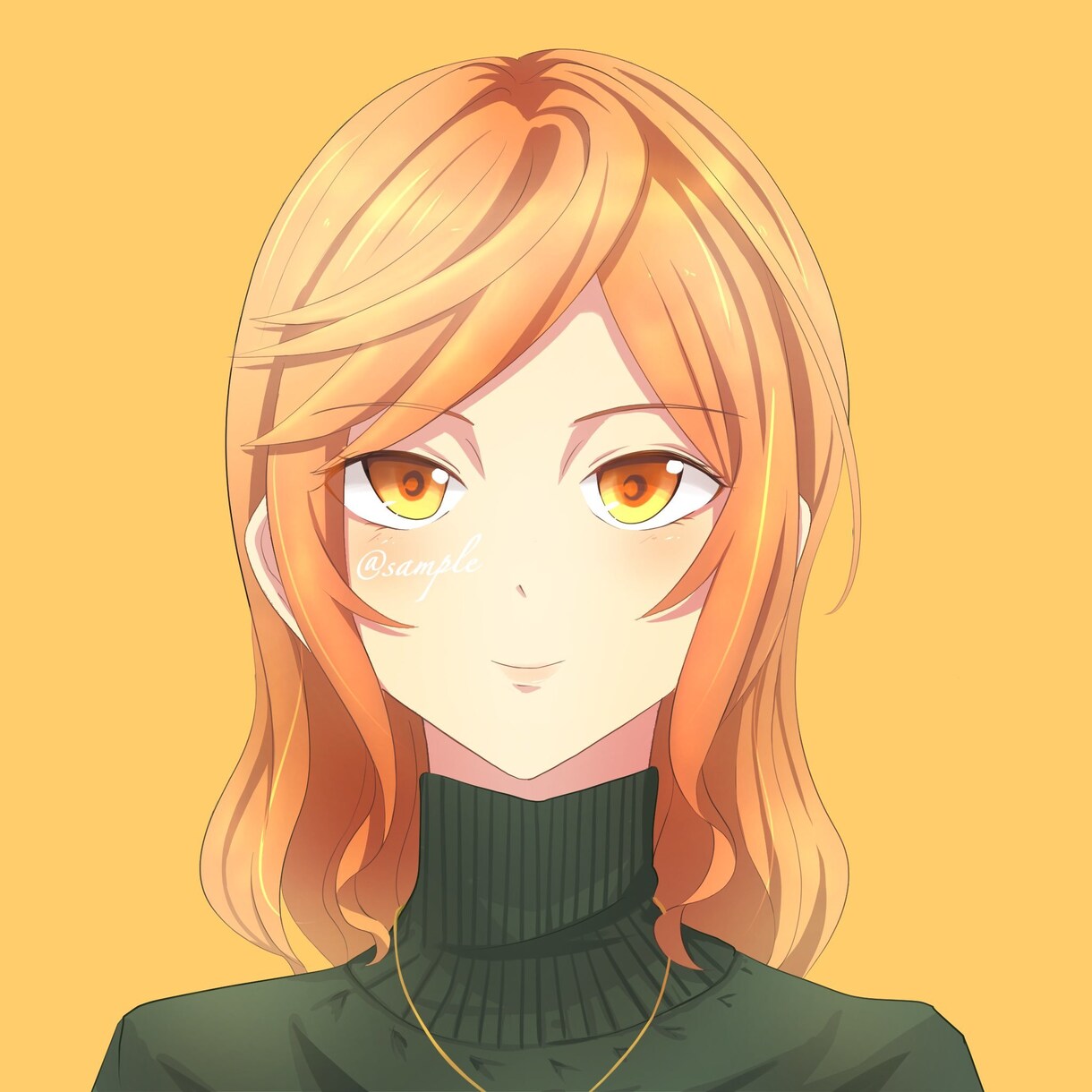 アイコン、MV1枚絵描きます アニメ塗りみたいなイラストを描いています イメージ2