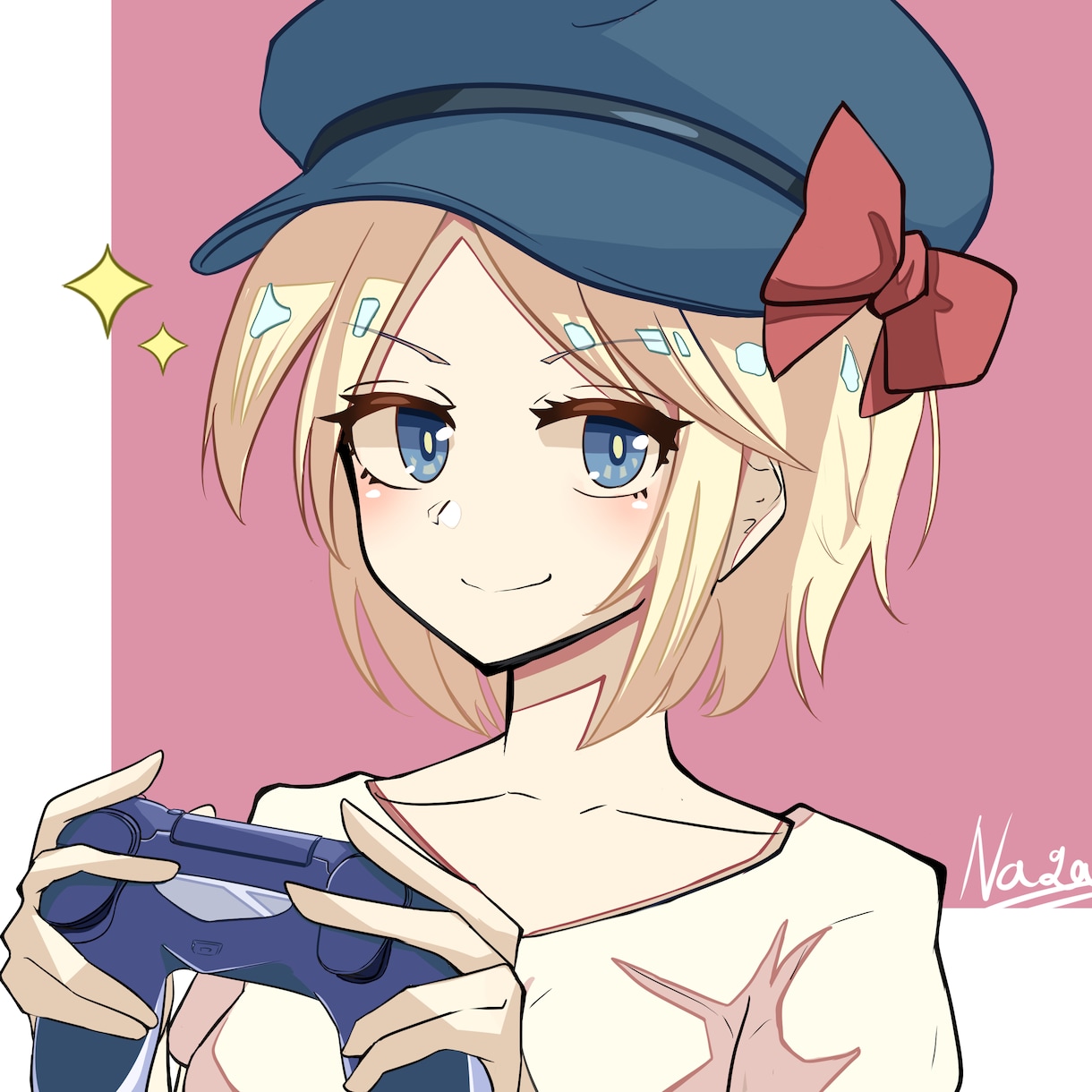 SNS用のキャラクターイラストアイコンを作ります イラスト専門経験者が描く美少女、イケメンキャラクターアイコン イメージ6