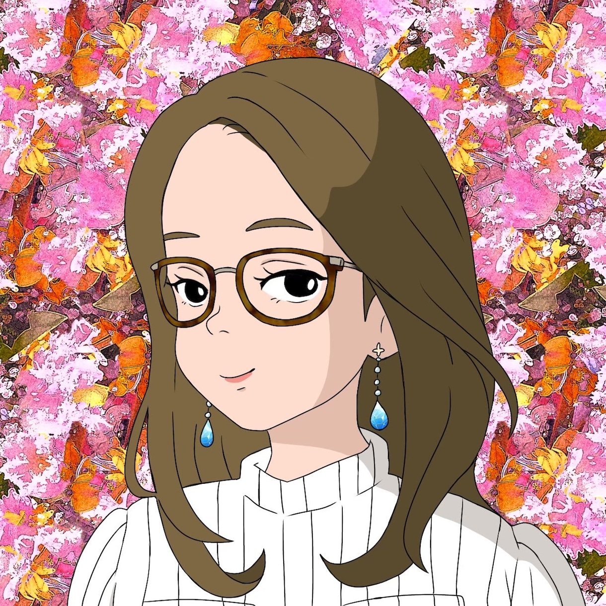 お1人様用♥❁¨̮ジブリ風の似顔絵描きます SNSアイコン、名刺、プレゼントなどにいかがですか？ イメージ4