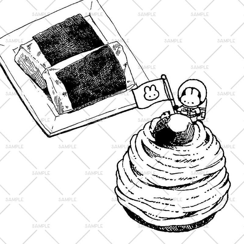 先着10名お試し価格≫ペン画イラスト描きます 味のあるタッチ◎メニューやワンポイントに◎ イメージ1