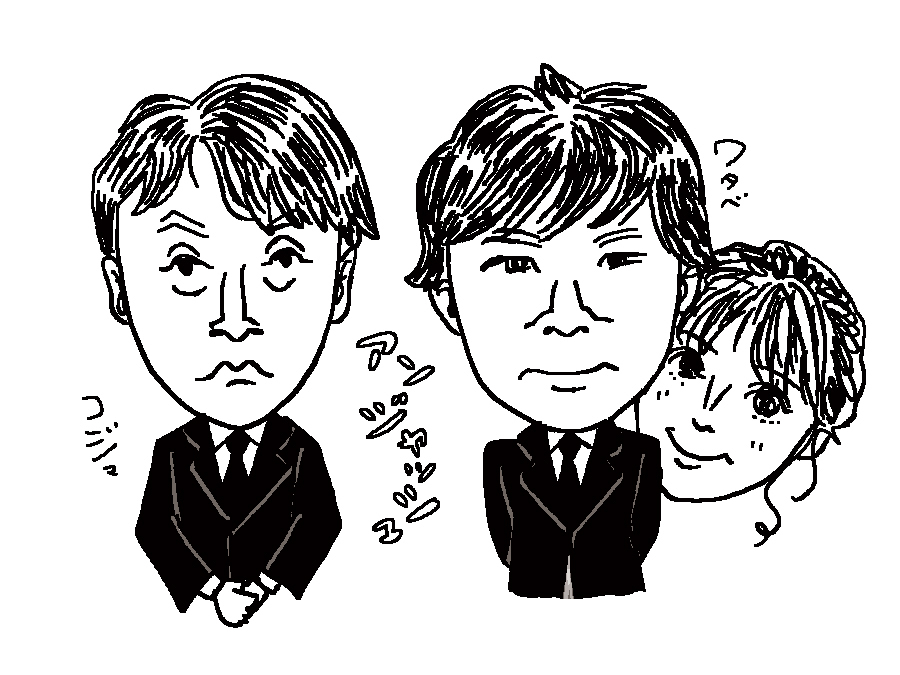 似顔絵イラストを描きます サラッとえんぴつタッチ風に似顔絵を仕上げます イメージ6