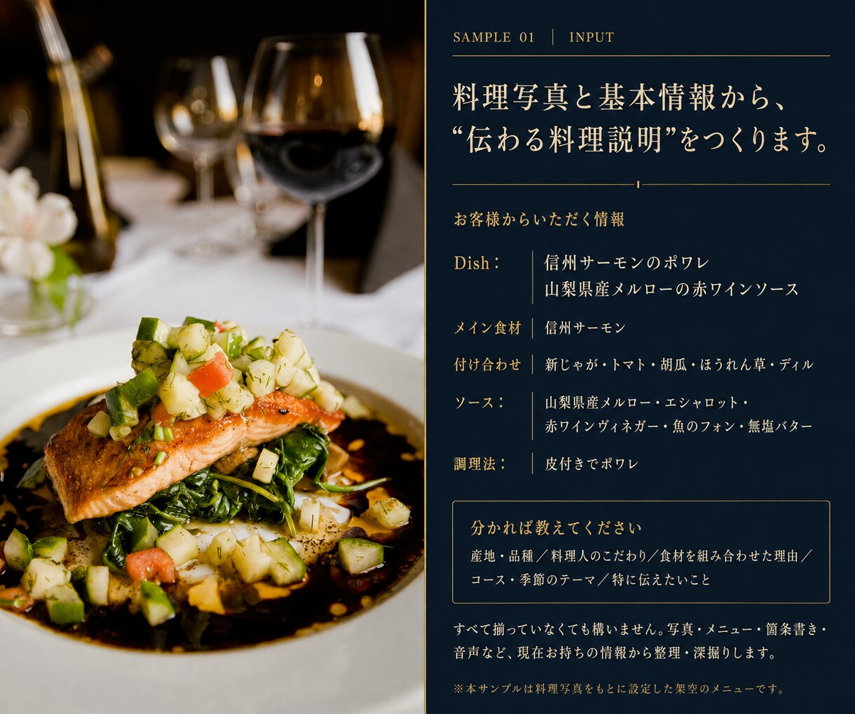 飲食店の業務・接客マニュアルを作成します 音声・メモから新人が使える手順書へ整理 イメージ2