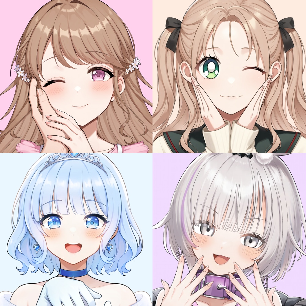 夢絵、BL・GL、ペアで絡みありイラスト描きます 観賞用、動画用、挿絵、アイコン、対応可能☆ イメージ4