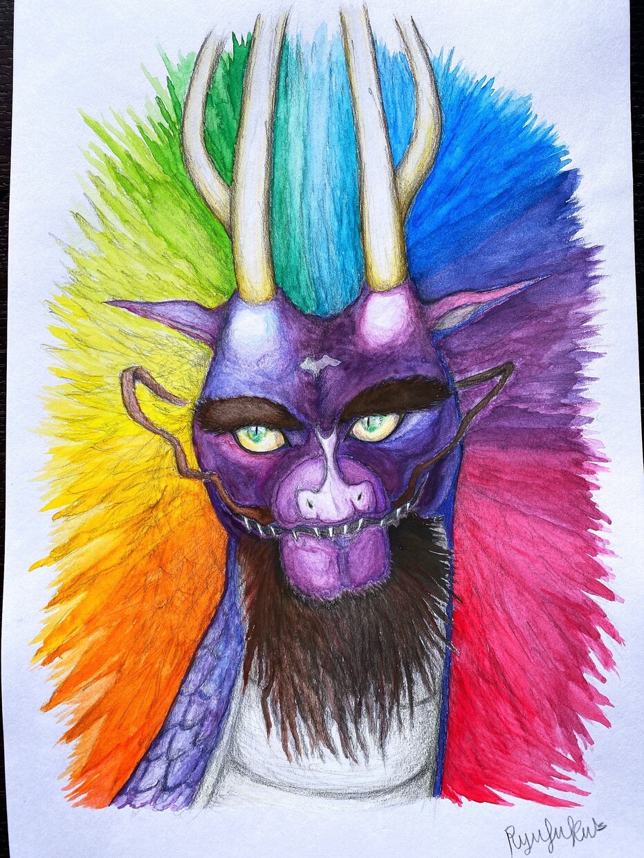 世界に一つの原画。あなただけの龍を丁寧に描きます 大切な記念日や贈り物に、唯一無二の龍のアートを原画でお届け。 イメージ7