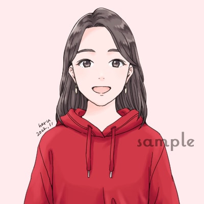親切・丁寧にSNSアイコンをお描きします 「うちの子」や、自分をかわいい漫画・アニメ風イラストに♪ イメージ4
