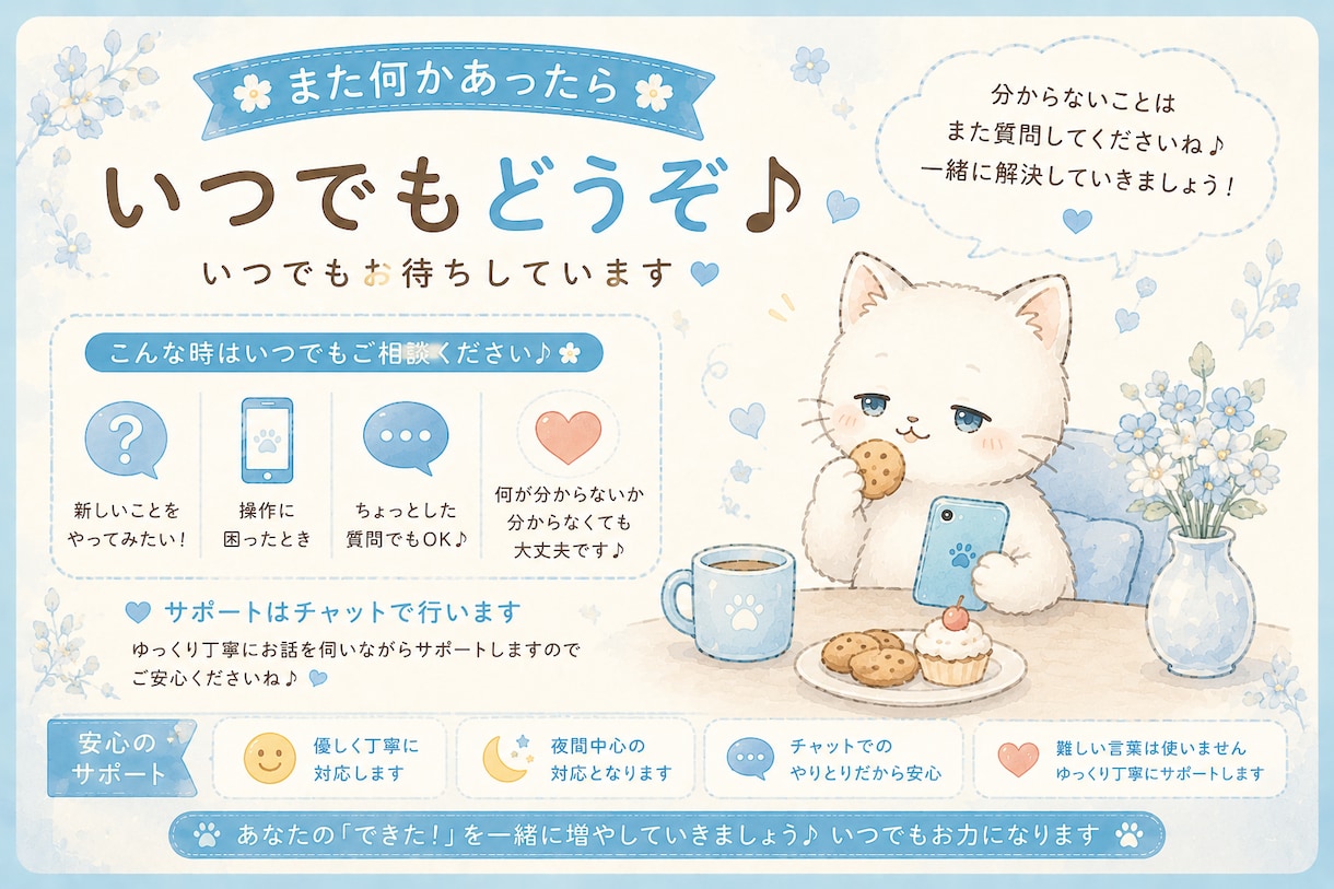 AIやスマホの困りごとをやさしくサポートします 何が分からないか分からなくても大丈夫。一緒に解決しましょう イメージ6