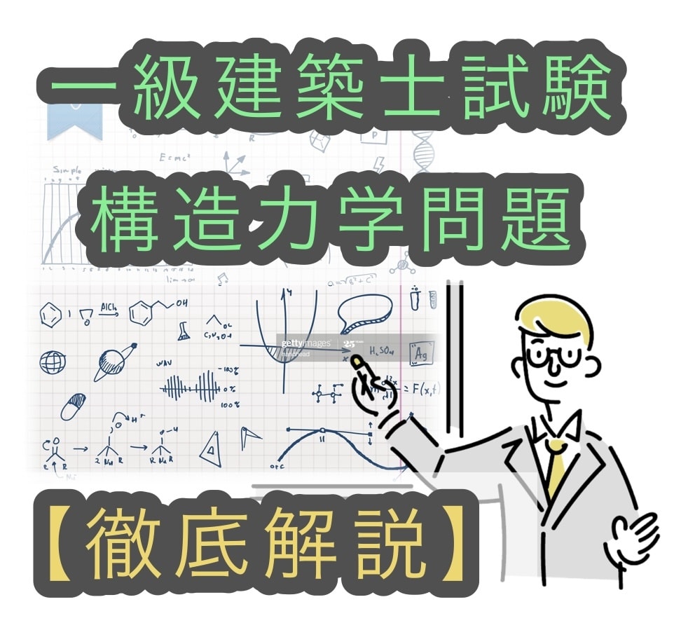 一級建築士試験　構造力学問題を徹底解説します 一級建築士試験の構造力学がわからない方必見。 イメージ1