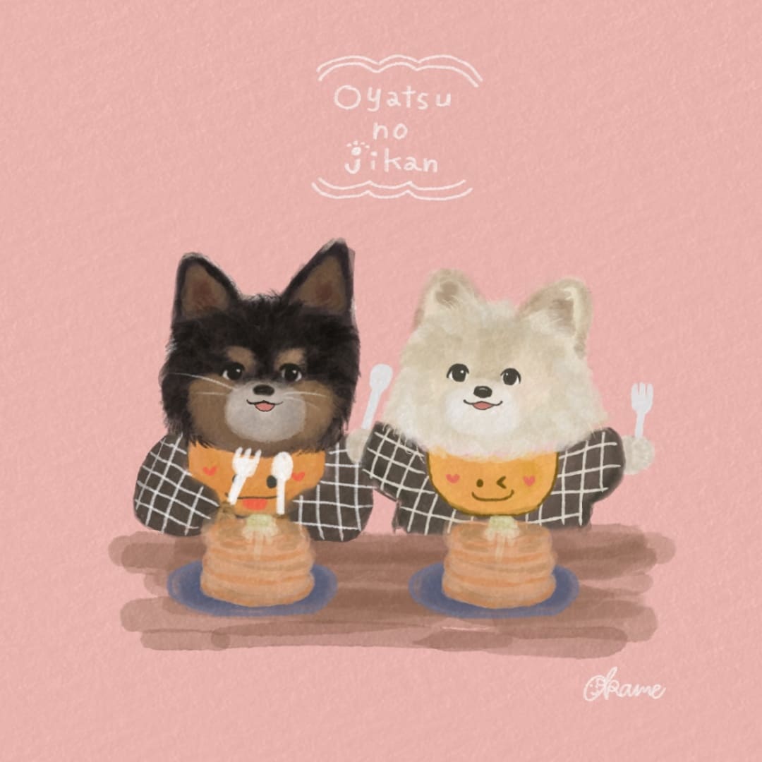 ふんわり優しい雰囲気のアイコンお描きします 《絵本のような優しいイラスト》 イメージ2