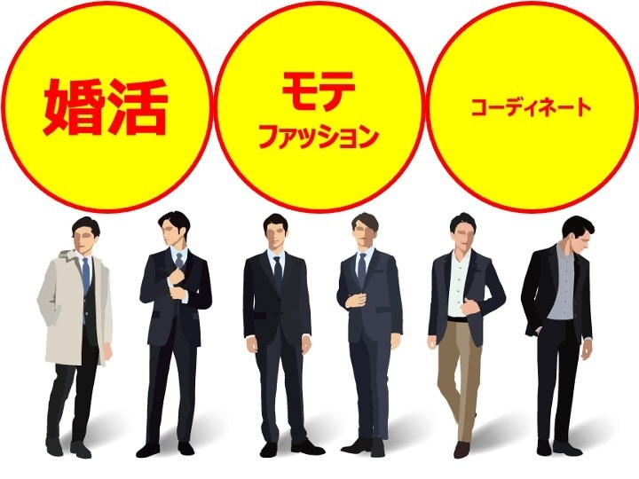 男性限定！婚活モテファッションコーディネートします めちゃモテ！オシャレコーデ！お任せください。瞬時に印象Up！ イメージ1