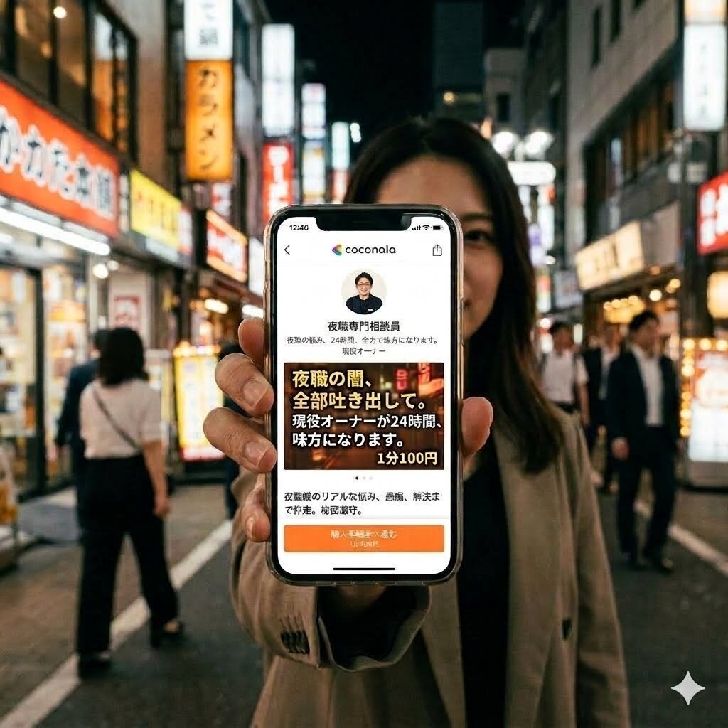 夜職専門の悩みカウンセラー解決します 現役水風オーナーが駆け込み寺になります。 イメージ1