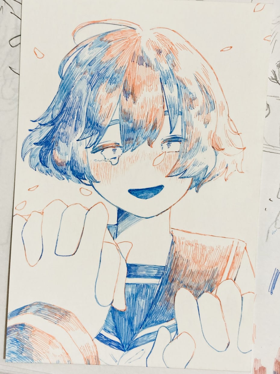 ボールペンイラスト制作します 世界観のあるやわらかな絵が得意です！ イメージ6