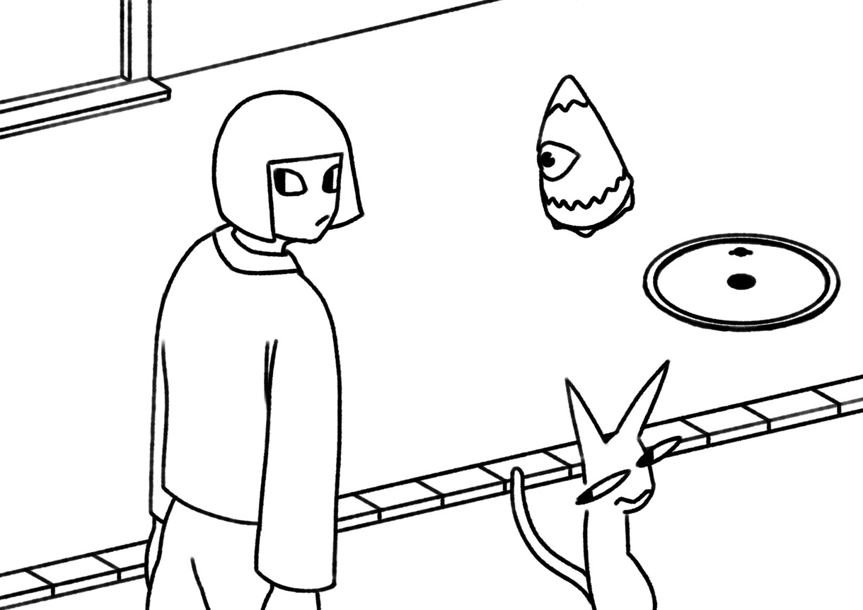 商用OK！シンプルな人物＋背景を描きます 表紙、挿絵などワンポイント絵が欲しいときにおすすめです。 イメージ7