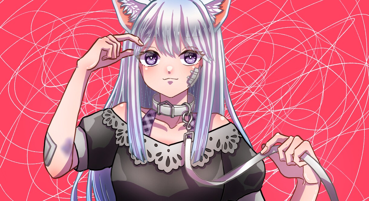 歌ってみたのサムネイラストを描きます 修正無制限なので納得していただけるイラストを納品します！ イメージ3