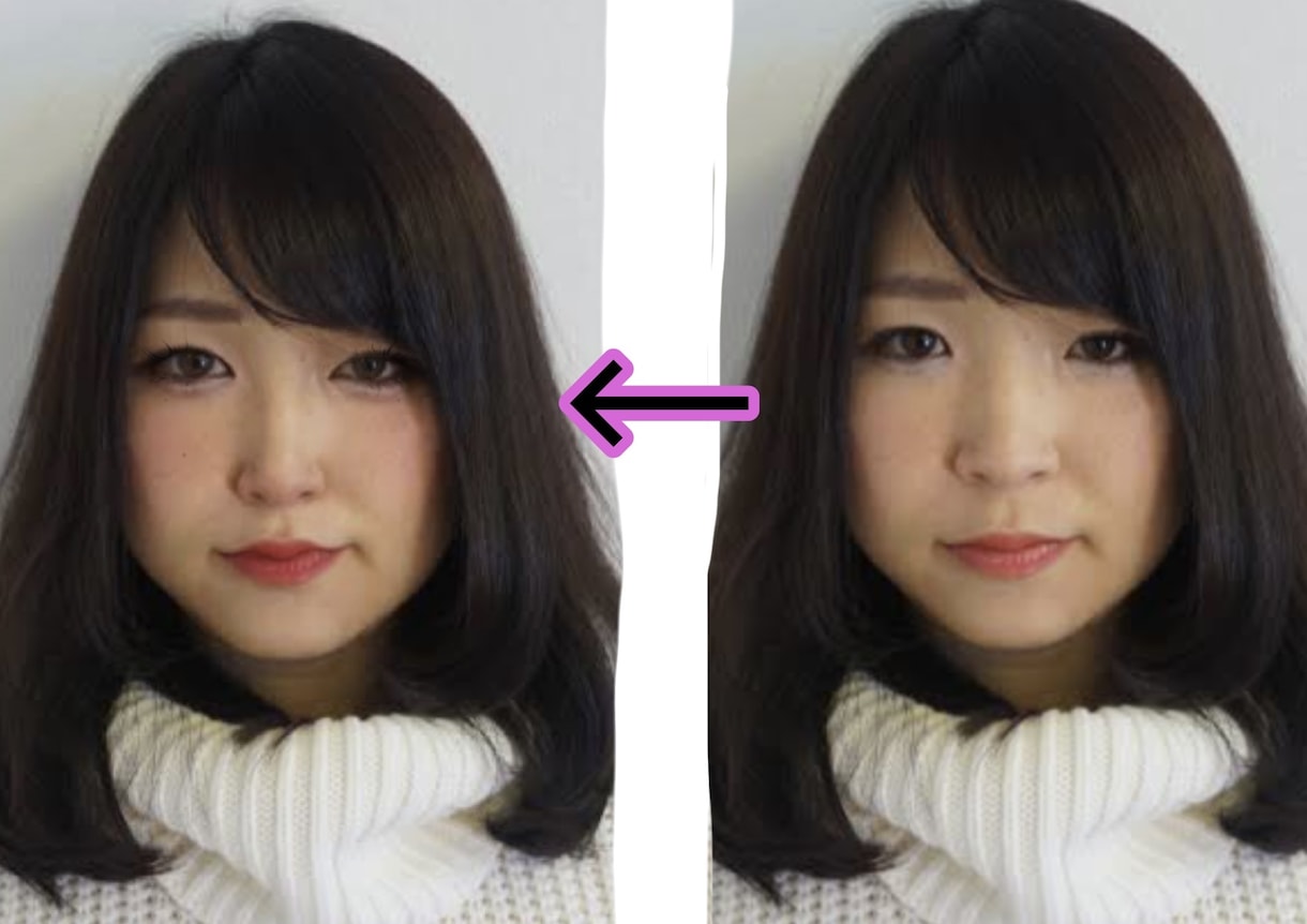 Twitterやインスタのアイコンに！顔加工します 専用ソフトを使って本格顔加工しましょう イメージ2