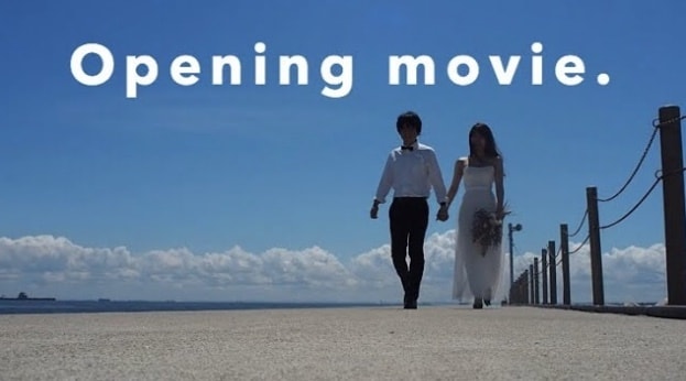 二人らしさいっぱいのオープニング映像作ります こだわりは諦めなくていい！お二人にできる限り寄り添います♡ イメージ2