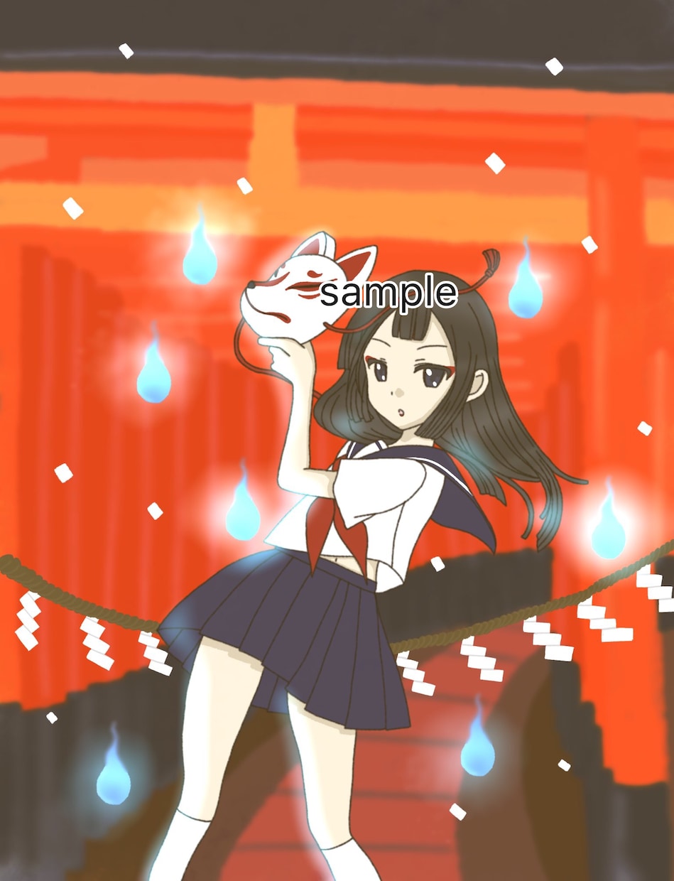 キャラ創作、衣装デザインなどお描きします オリキャラを形にしたい方などお待ちしております イメージ2