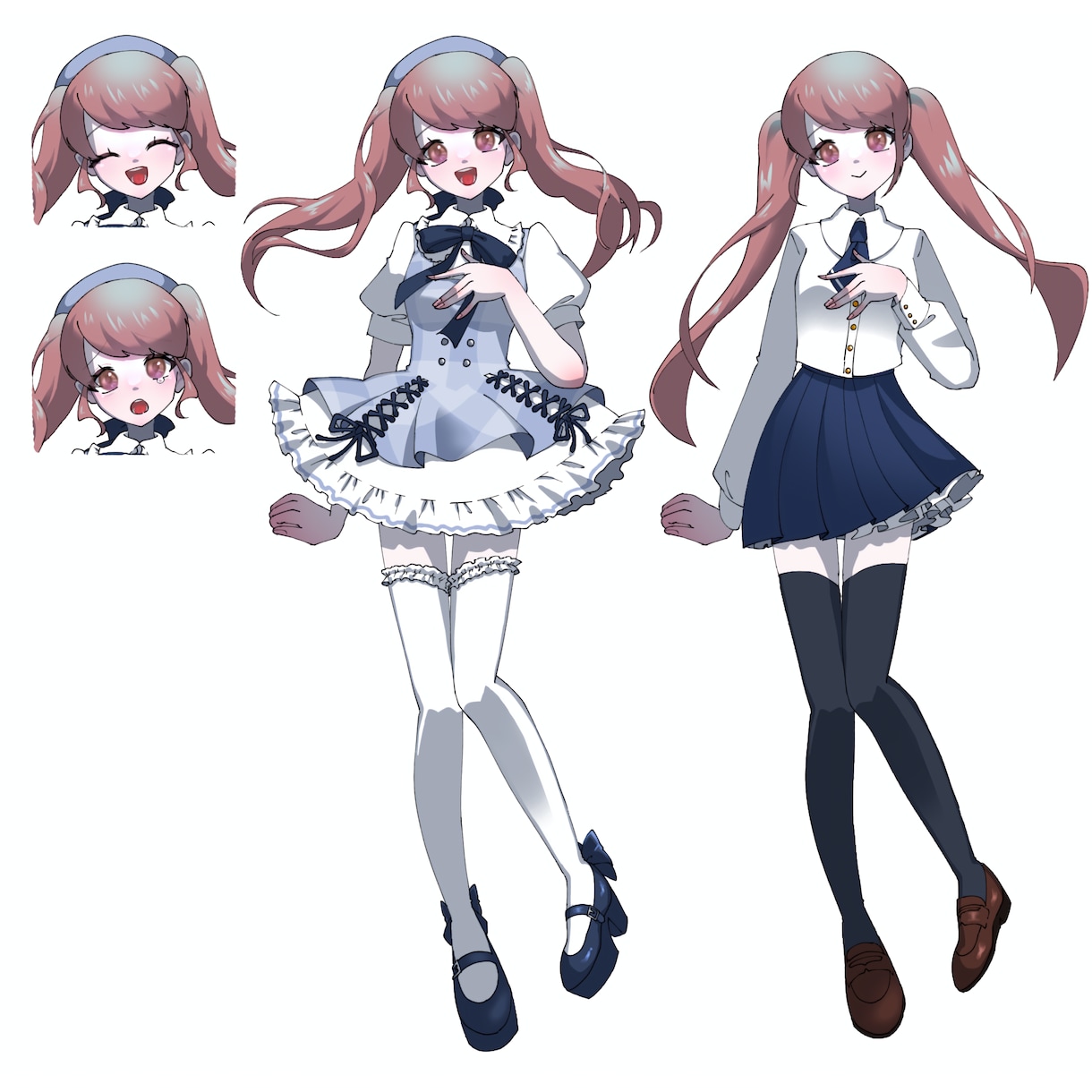 キャラデザ、立ち絵制作いたします 歌い手、実況者等、自分のキャラを視覚化したい方へ！ イメージ1