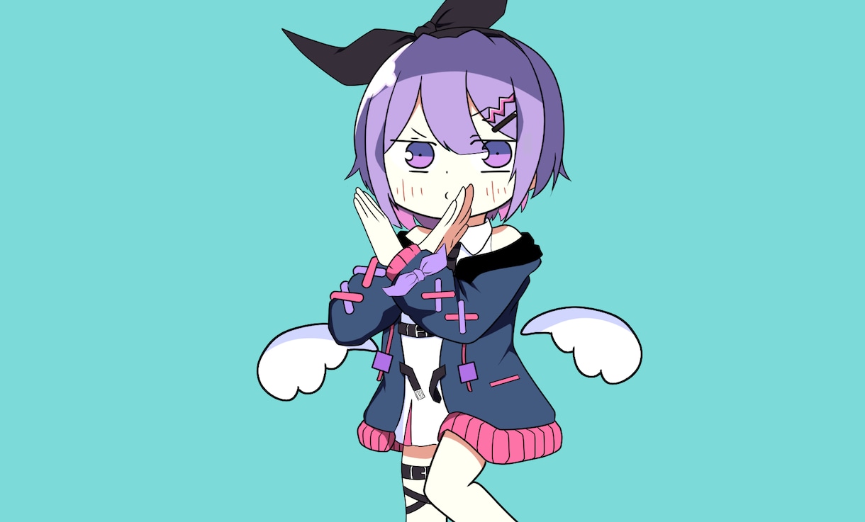 歌ってみたのイラストお描きします かわいい系やかっこいいものも描けます！ イメージ1