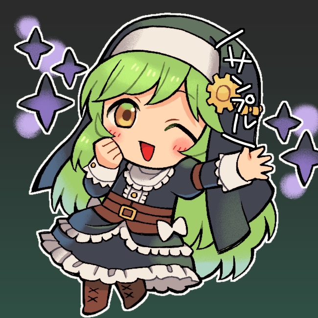 ちびキャラ全身イラスト描きます 丸っこいデフォルメキャラのイラストを描きます。 イメージ2