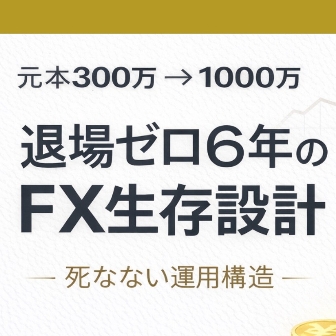 スワップ長期運用の設計教えます ロスカット0を続ける思考と構造 イメージ2